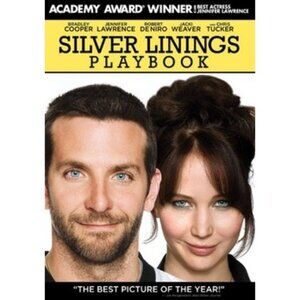 Silver Linings Playbook DVD Bradley Cooper Jennifer Lawrence